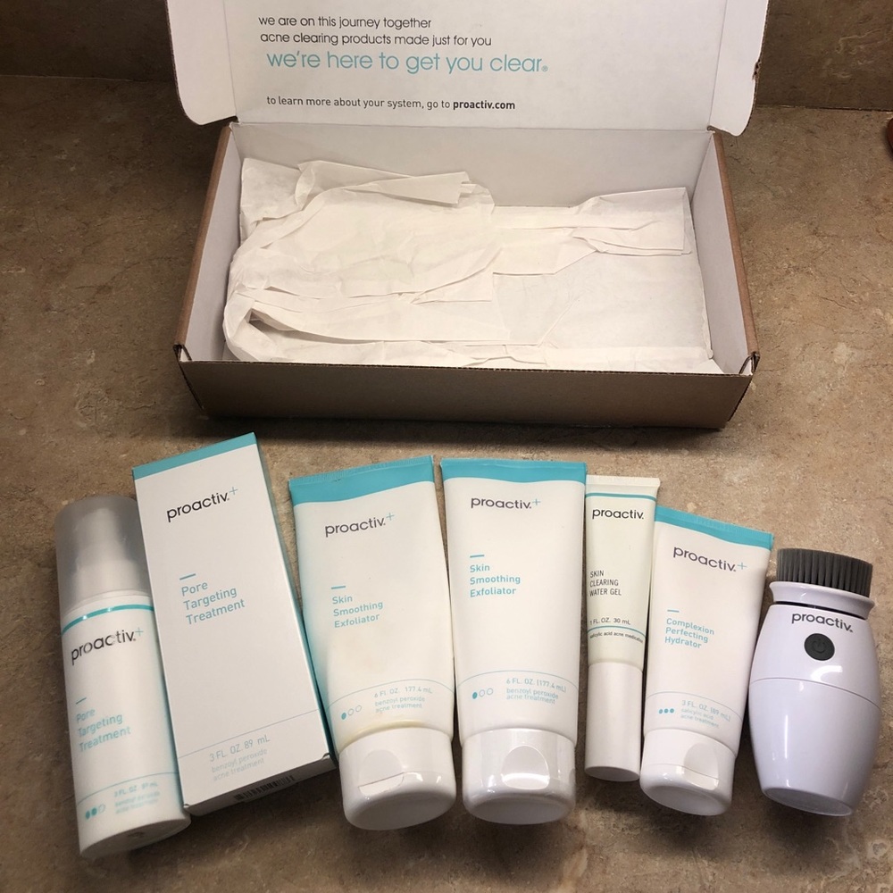 Proactive Acne Skincare Items